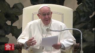 Udienza generale Papa Francesco saluto del bimbo argentino 2018 11 28 [upl. by Endaira]