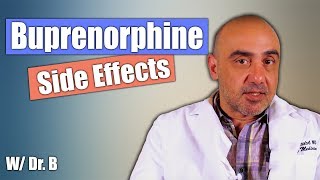 Buprenorphine Side Effects  What You Need to Know  Dr B [upl. by Nivlac]