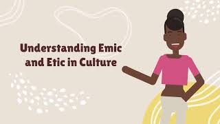 Understanding Emic and Etic in Culture [upl. by Artinek]