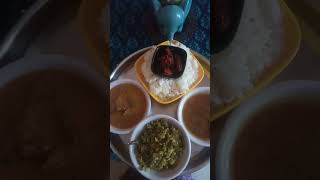 Afternoon Lunch Yummy Vendakkai SambarParuppu RasamThattaikkai Poriyal tastytrending ytshorts [upl. by Monty]