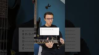 Tabs  La quête  Orelsan laquete orelsan tabs tutorialguitar tablaturesguitare electricguitar [upl. by Rollecnahc711]