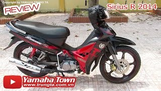 Yamaha SiriusR 2014 Limited Edition  Đánh giá tổng quan màu Đen đỏ ✔ [upl. by Minette]