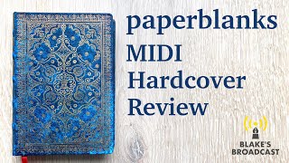 Paperblanks Midi Hardcover Notebook Review [upl. by Jonie595]