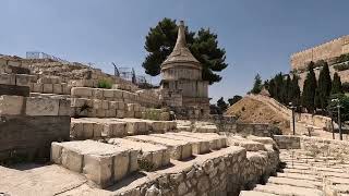 Walking in the Kidron Valley Exploring Jerusalems Historic Sites [upl. by Airtemak]