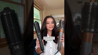 GHD Duet Blowdry VS Dyson Airwrap Large Round Brush on Curly Hair [upl. by Klump]