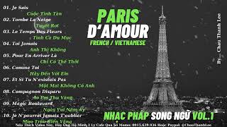 NHẠC PHÁP SONG NGỮ VOL1 💚 TOP HITS OF FRENCH SONGS [upl. by Lipski451]