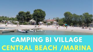 Camping BI VILLAGE  Plaża  Marina  Chorwacja [upl. by Krystal]