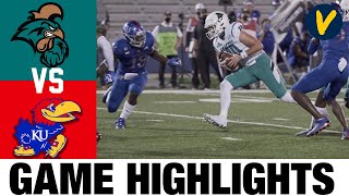 Coastal Carolina vs Kansas Highlights  Week 2 College Football Highlights  2020 College Football [upl. by Yeleen]