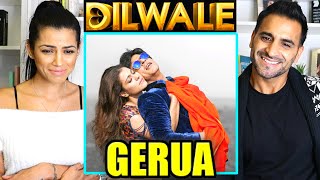 Dilwale Gerua Lyrics Video Shah Rukh Khan Kajol shahrukhkhan kajol short trending viralshort [upl. by Efram]