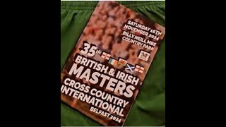 BRITISH AND IRISH MASTERS CROSS COUNTRY INTERNATIONAL  BELFAST 2024 [upl. by Farrell]