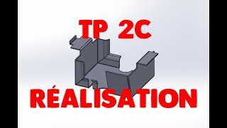 Tuto TP 2C Bac en tôle pliée RÉALISATION [upl. by Wyatt]