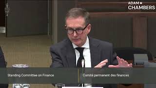 Chambers questions Bank of Canada Governor Tiff Macklem at Finance Committee [upl. by Fiester]