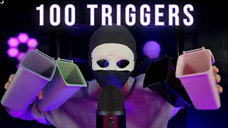 ASMR 100 Triggers In 20 Minutes [upl. by Enilrek287]