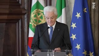 Mattarella quotI giovani ricercatori italiani allestero vanno aiutati a tornare in Italiaquot [upl. by Sivla607]