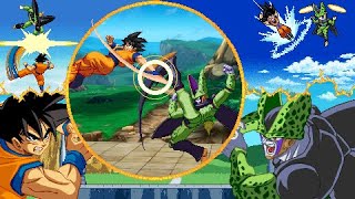 Goku vs Cell Short Sprite Animation [upl. by Eiroc]