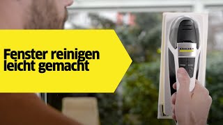 Fenster reinigen leicht gemacht  Kärcher [upl. by Siul]