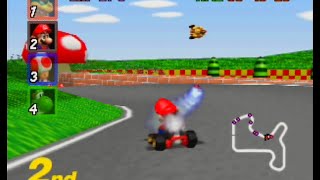 Mario Kart 64  Mario Raceway N64 [upl. by Reichert]