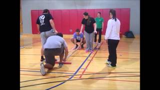 Teaching PE First day of Tinikling [upl. by Eeldivad]