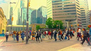 2024 TO Downtown Now 7 SUPERTALL SKYSCRAPERS amp Financial District【4K — CANADA CONSTRUCTION Updates】 [upl. by Lotsyrk]