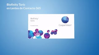 Biofinity Toric en Lentes de Contacto 365 [upl. by Votaw]