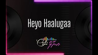 Heyo Haalugaa  DUET  Karaoke Version ehandhaanugai Starz kiyaalaakaraoke [upl. by Gilli]