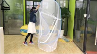 VERDIOZ MOSQUITO NET USAGE FOLDING AND UNFOLDING METHOD [upl. by Teemus]