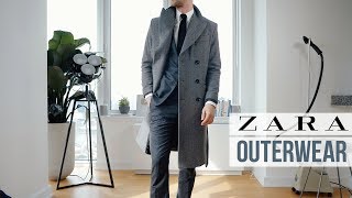 The Best Coats in Zara RIGHT NOW  Outerwear Inspiration  Men’s Fashion [upl. by Arola]