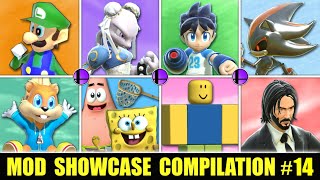 60 Mods for SUPER SMASH BROS ULTIMATE Compilation 14 [upl. by Niwroc919]