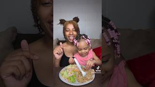 Chitterlings with a salad Mukbang foodie mukbangcommunity food chitterlings [upl. by Eelyahs]