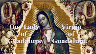 Our Lady of GuadalupeTitle of Mary Mother of Jesus by the Catholic ChurchPatron Saint of Mexico [upl. by Yvon]