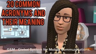 20 COMMON ACRONYMS AND THEIR MEANING [upl. by Maryellen]