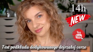 PODKŁAD DLA DOJRZAŁEJ CERY 👉🏻 4w1 podkład korektor serum i SPF 👉🏻 test długotrwałości 50  DERMIKA [upl. by Eddy]