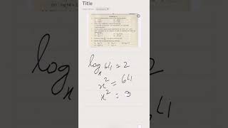 The Secret Connection Between Logarithms and Finding X [upl. by Aihsenyt57]