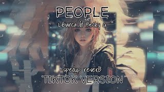 Libianca Feat Becky G  People Spanish Tiktok Version Lirik Video  Terjemahan [upl. by Urban]