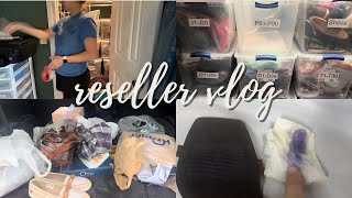 Poshmark Reseller Vlog  yardsaling  experimenting 🔆 [upl. by Lalib]