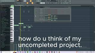 my uncompleted project music producer flstudio flstudio21 rock [upl. by Airrehs222]