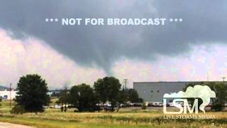 81114 Frazeysburg OH Tornado LSM HD [upl. by Aynotan]