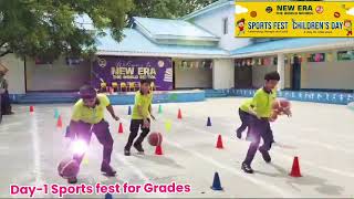 Sports fest 202425 NEW ERA THE WORLD SCHOOL 💐 Kakinada sports kids [upl. by Salohcim]