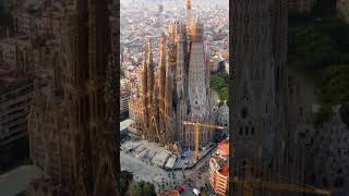 La Sagrada Familia Barcelona  Spain 4k [upl. by Pitzer438]