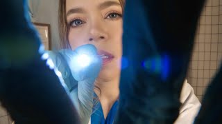 ASMR Hospital You’ve Lost Sensation in Your Face  Cranial Nerve Exam Skin amp Scalp [upl. by Baniez]