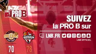 PRO B  Orléans vs Denain J25 [upl. by Rossie]