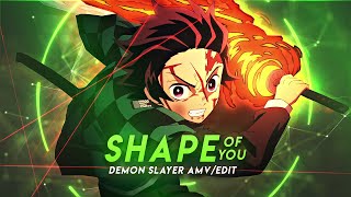 Shape Of You I Demon Slayer EditAMV [upl. by Eelyac610]