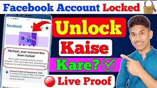 Facebook Account Locked How to Unlock  How to Unlock Facebook Account Your Account has been Locked [upl. by Gamaliel]