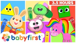 Best of BabyFirst  35 Hours of Songs Color Crew GooGoo Larry  Peekaboo amp More  BabyFirst TV [upl. by Haleemaj]