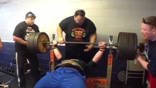 Blaine Sumner  765 LB Bench Press [upl. by Norrie]