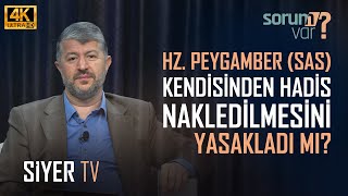 Hz Peygamber sas Kendisinden Hadis Nakledilmesini Yasakladı mı  Muhammed Emin Yıldırım [upl. by Stevena658]