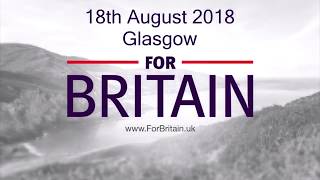 For Britain  Anne Marie Waters  Glasgow 18th August 2018 [upl. by Isbel370]