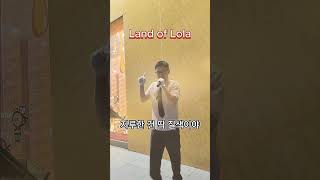 쥐롤라 이호광  Land of Lola cover busking in 명동 [upl. by Wylie288]