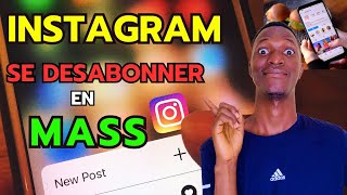 Comment Se Désabonner De Tous Ses Abonnements Instagram [upl. by Notnilc754]