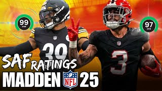 Giving NFL Safeties MADDEN 25 Ratings [upl. by Gardia]